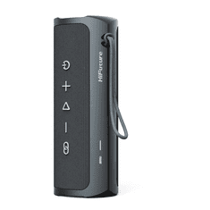 HiFuture RIPPLE prijenosni Bluetooth zvučnik 30 W 12 sati vodootporan IPX7, TWS, BT 5.3 crni