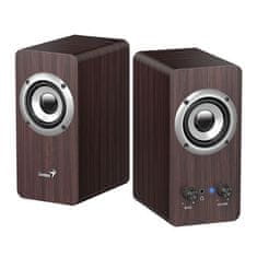 Genius SP-HF400 2.0 10W 3.5mm računalni zvučnici (31730058404) tamno drvo
