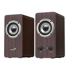 Genius SP-HF400 2.0 10W 3.5mm računalni zvučnici (31730058404) tamno drvo