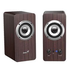 Genius SP-HF400 2.0 10W 3.5mm računalni zvučnici (31730058404) tamno drvo