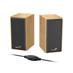 Genius SP-HF180 (31730029404) 2.0 6W, 3.5 mm priključak/USB drveni, zvučnici