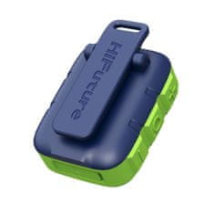 HiFuture POCKET S mini lagani prijenosni Bluetooth zvučnik 5 W IPX7 vodootporni plavo-zeleni