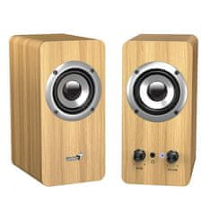Genius SP-HF400 2.0 10W 3.5mm računalni zvučnici (31730058401) borovina