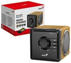 Genius SP-916BT prijenosni Bluetooth zvučnik 6 W, borovina, 8 sati (31730057400)