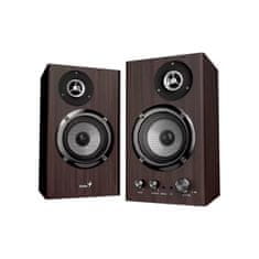 Genius SP-HF1812BT 50 W Bluetooth 2.0 računalni zvučnici s tamnim drvenim kućištem 3.5 jack (31730055401)