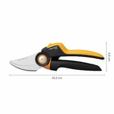 Fiskars X-Series PowerGear Bypass Pruner L P961 vrtne škare za grane do Ø26 mm, 22,2 cm (1057175)