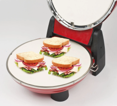 G3 Ferrari Napoletana G1003202 peć za pizzu, 2 kamena, do 400 °C, crvena