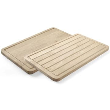 Hendi Dvostrana daska za rezanje od bukovog drva - 505403