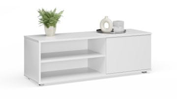 Kobi VIVA RTV ormarić 110 cm - Bijeli