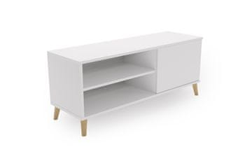 Kobi VIVA RTV ormarić 110 cm - Bijeli