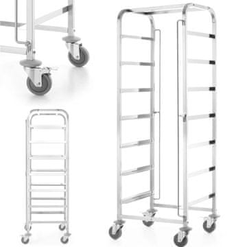 Hendi Kolica za prijevoz košara perilice posuđa 7 x 500x500 mm - 810583