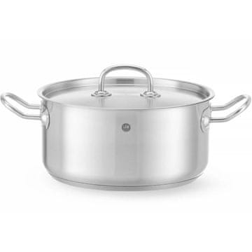 Hendi Kitchen Line niski lonac s poklopcem 4,9 l promjera 240 x 110 v - 836026