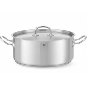 Hendi Kitchen Line niski lonac s poklopcem 7,3 l promjera 280 x 120 v - 836033