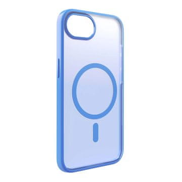 Puro Silikonska maskica za iPhone 16e Gradient MagSafe - plava