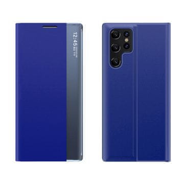 HURTEL Samsung Galaxy S24 FE nova maskica za spavanje s preklopom i postoljem - plava