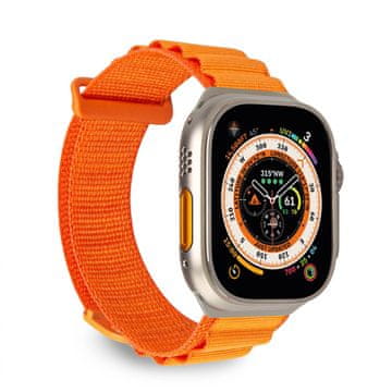 Puro Najlonski remen za Apple Watch 42 44 45 49 mm Extreme - narančasti