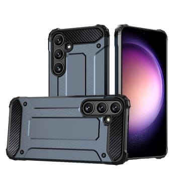 HURTEL Hibridna oklopna maska za Samsung Galaxy S24 FE - plava