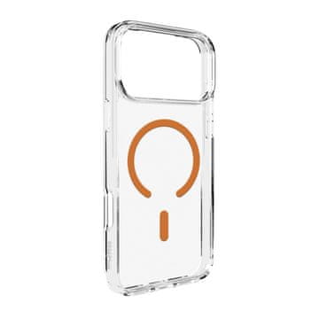Puro Futrola za iPhone 17 Pro Max Lite Mag MagSafe - prozirni narančasti prsten