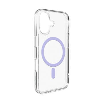 Puro Futrola za iPhone 17 Lite Mag MagSafe - prozirni ružičasti prsten