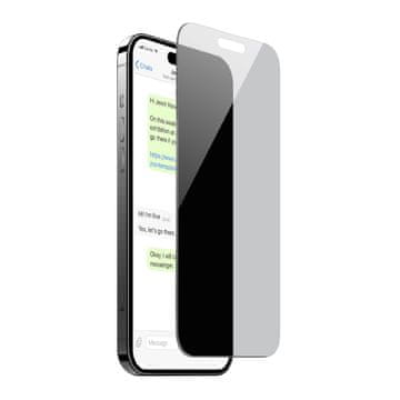 Puro Kaljeno staklo za iPhone 16 Plus / iPhone 15 Plus - Zaštita privatnosti od kaljenog stakla