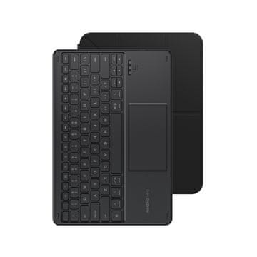 Futrola s tipkovnicom i touchpadom za iPad 11'' 2025 - crna