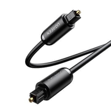 Ugreen Toslink SPDIF optički audio kabel 2m - crni