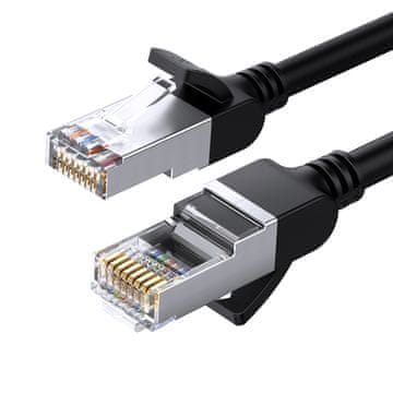 Ugreen RJ45 Ethernet Cat 6 U/UTP Okrugli Mrežni Kabel 3m - Crni