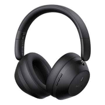 BASEUS Bass 30 Max Bluetooth 5.3 bežične slušalice na uho - crne