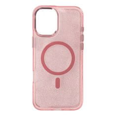 HURTEL Glitter maskica MagSafe za Samsung Galaxy A26 5G - roza