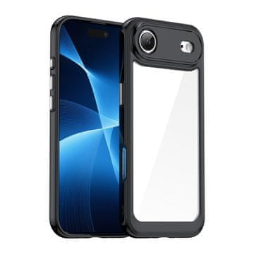 HURTEL Futrola za iPhone 17 Air Outer Space - crna, prozirna