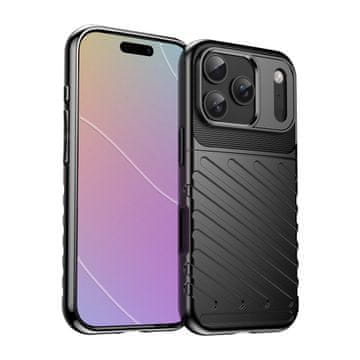HURTEL Stražnja maska za iPhone 17 Pro Thunder Case - crna