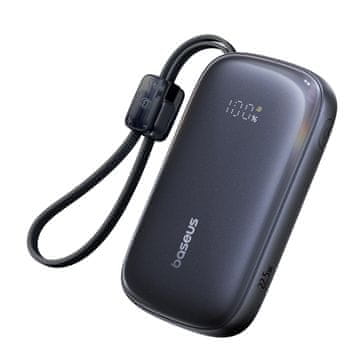 BASEUS Powerbank 20000mAh 22.5W s zaslonom i kabelom EnerFill FC21 Qpow 3 Ultra - crna