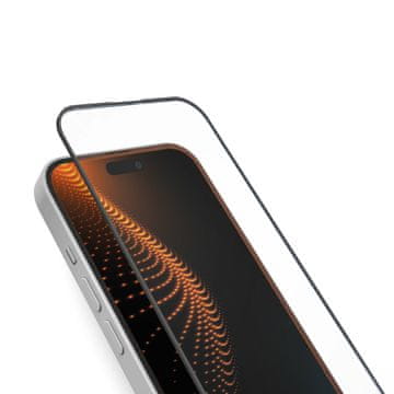 SBS Kaljeno staklo s aplikatorom za iPhone 15 / iPhone 15 Pro / iPhone 16 D3O