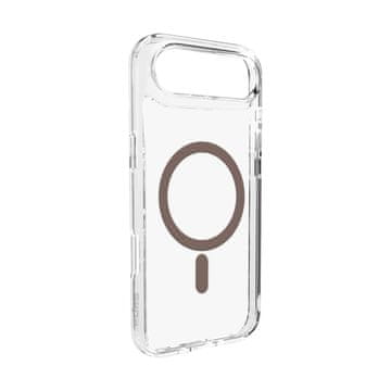 Puro TPU PC Lite Mag MagSafe stražnja maskica za iPhone 17 Air - prozirni smeđi prsten