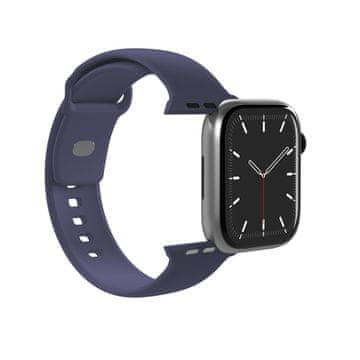 Puro Silikonski remen za Apple Watch 44/45/46/49mm Icon - tamnoplavi
