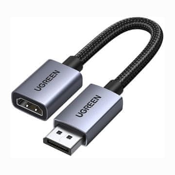 Ugreen DisplayPort na HDMI 4K 30Hz jednosmjerni adapter - crni
