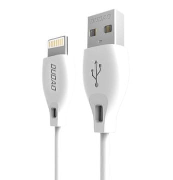 DUDAO USB-A - iPhone Lightning 2.4A kabel 1m - bijeli