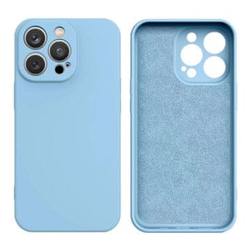 HURTEL Silikonska stražnja maskica za Samsung Galaxy S25 Edge - plava