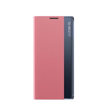 HURTEL Futrola za Samsung Galaxy S25 Edge s preklopnim postoljem, nova futrola za spavanje - roza