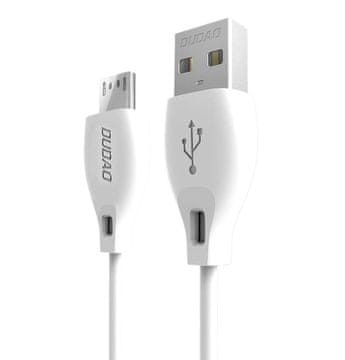 DUDAO Kabel USB-A - MicroUSB L4M 2.4A 1m - bijeli