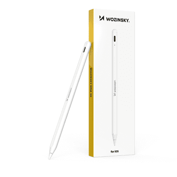 WOZINSKY WRA-08 olovka za Apple iPad 2018-2025 USB-C - bijela
