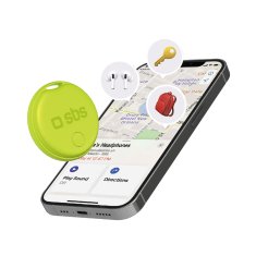 SBS Apple Find My Track My Circle tražilica ključeva za bicikl - zelena
