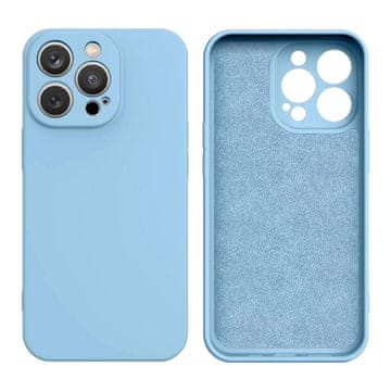 HURTEL Silikonska maskica za iPhone 16e - plava