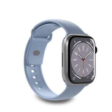 Puro Silikonski remen za Apple Watch 38 40 41 mm Icon, svijetloplave boje - 2 kom.
