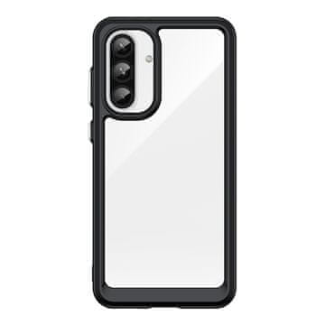 HURTEL Futrola Outer Space s fleksibilnim okvirom za Samsung Galaxy A36 - crna