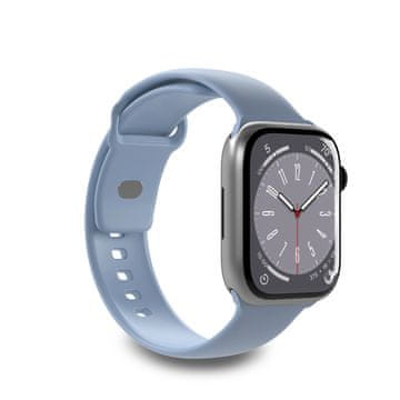Puro Silikonski remen za Apple Watch 42 44 45 49 mm Icon svijetloplava - 2 kom.
