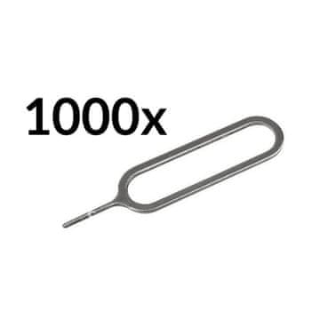HURTEL Ključna igla za vađenje SIM kartice iPhone iPad - set od 1000 komada.