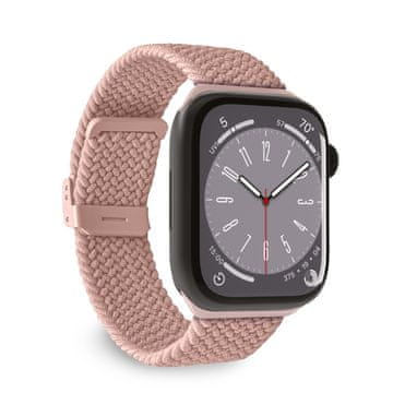Puro Najlonski remen za Apple Watch 38 40 41 mm s petljom - ružičasti