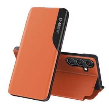 HURTEL Futrola za Samsung Galaxy A26 od eko kože s preklopnim postoljem - narančasta