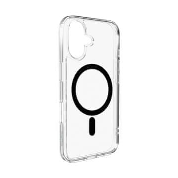 Puro Futrola za iPhone 17 Lite Mag MagSafe - prozirni crni prsten